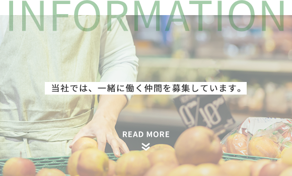 一緒に働く仲間を募集しています。